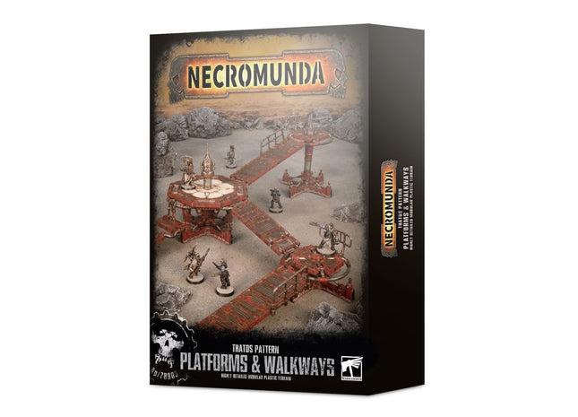 Gamers Guild AZ Necromunda Necromunda: Thatos Pattern - Platforms & Walkways Games-Workshop