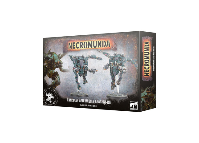 Gamers Guild AZ Necromunda Necromunda: Van Saar Ash Wastes Arachni-rig (Pre-Order) Games-Workshop