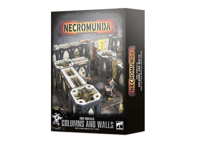 Gamers Guild AZ Necromunda Necromunda: Zone Mortalis - Columns & Walls Games-Workshop