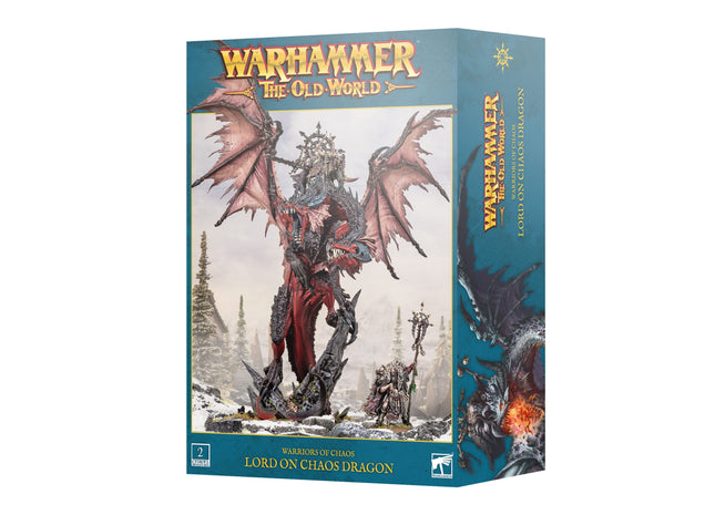 Gamers Guild AZ Necromunda Warhammer: The Old World - Warriors of Chaos: Lord on Chaos Dragon (Pre-Order) Games-Workshop