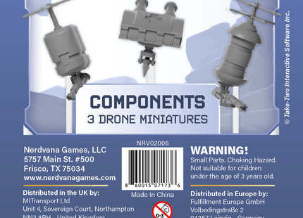 Gamers Guild AZ Nerdvana Games Risk of Rain: The Board Game - Drone Pack (Pre-Order) Quartermaster Direct