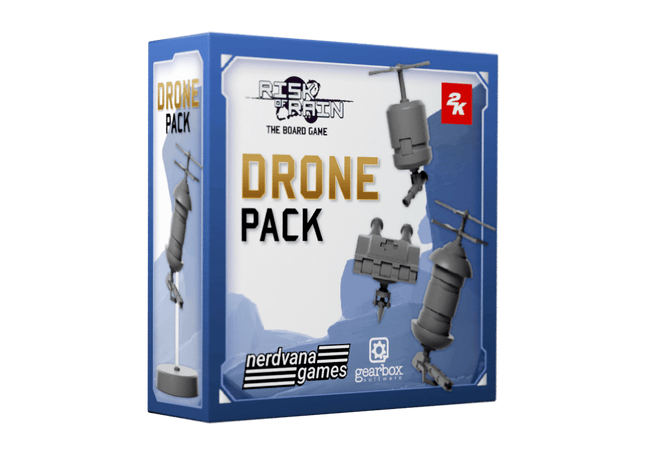 Gamers Guild AZ Nerdvana Games Risk of Rain: The Board Game - Drone Pack (Pre-Order) Quartermaster Direct