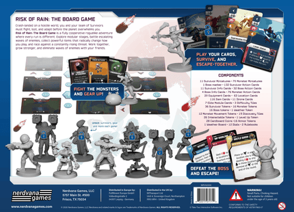 Gamers Guild AZ Nerdvana Games Risk of Rain: The Board Game (Pre-Order) Quartermaster Direct