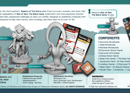 Gamers Guild AZ Nerdvana Games Risk of Rain: The Board Game - Seekers of the Storm Expansion (Pre-Order) Quartermaster Direct