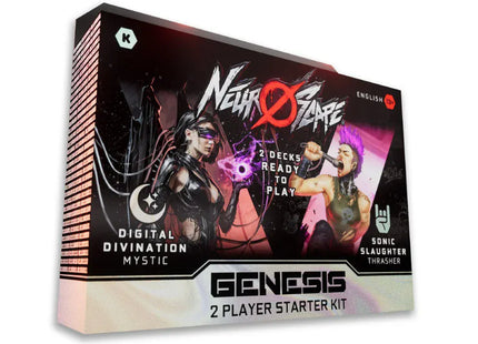 Gamers Guild AZ Neuroscape Neuroscape TCG: Genesis 2-Player Starter Kit - Digital Divination / Sonic Slaughter Kickstarter