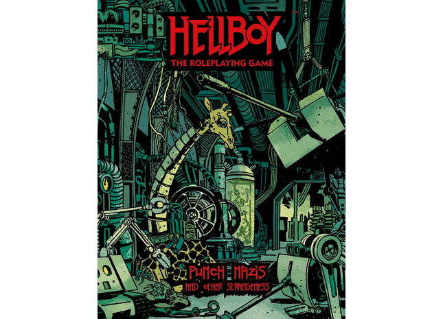 Gamers Guild AZ Nightfall Games Hellboy RPG: Punch Nazis and Other Strangeness (Pre-Order) AGD