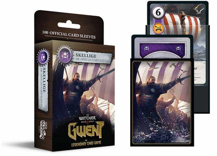 Gamers Guild AZ No Loading Games Gwent: Faction Sleeves - Skellige (100ct) (Pre-Order) GTS