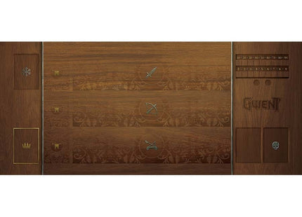 Gamers Guild AZ No Loading Games Gwent: Original Wood Replica Playmat (Pre-Order) GTS