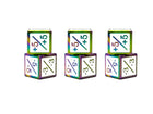 Gamers Guild AZ Norse Foundry Norse Foundry: +1/+1 & -1/-1 D6: Pack of 6 White Metal Dice Norse Foundry