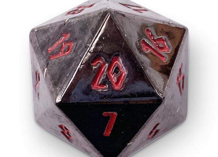 Gamers Guild AZ Norse Foundry Norse Foundry 25mm Metal Countdown Dice - Nightmare Black Norse Foundry