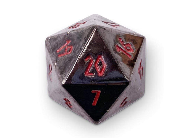 Gamers Guild AZ Norse Foundry Norse Foundry 25mm Metal Countdown Dice - Nightmare Black Norse Foundry