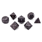 Gamers Guild AZ Norse Foundry Norse Foundry Aluminum Dice - Damascus Steel - 7 Piece Rpg Set True Metal Dice Norse Foundry