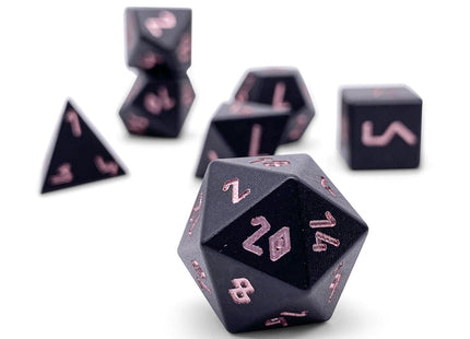 Gamers Guild AZ Norse Foundry Norse Foundry Aluminum Orb Dice - 7-Piece Set - Orb of Annihilation Norse Foundry