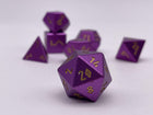 Gamers Guild AZ Norse Foundry Norse Foundry Aluminum Orb Dice - 7-Piece Set - Orb of Bardic Knowledge Norse Foundry
