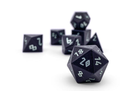 Gamers Guild AZ Norse Foundry Norse Foundry Aluminum Orb Dice - 7-Piece Set - Orb of Venom Norse Foundry