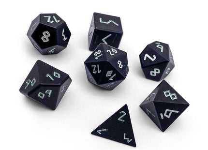 Gamers Guild AZ Norse Foundry Norse Foundry Aluminum Orb Dice - 7-Piece Set - Orb of Venom Norse Foundry