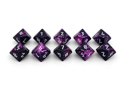 Gamers Guild AZ Norse Foundry Norse Foundry Aluminum Wondrous Dice - 10 piece D10 - Eldritch Norse Foundry