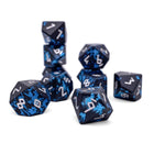 Gamers Guild AZ Norse Foundry Norse Foundry Aluminum Wondrous Dice - 10 piece D10 - Willow O' Wisp Norse Foundry