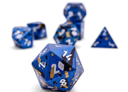Gamers Guild AZ Norse Foundry Norse Foundry Aluminum Wondrous Dice - 7-Piece Set - Assassin's Blade Norse Foundry