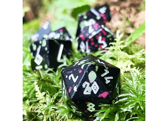 Gamers Guild AZ Norse Foundry Norse Foundry Aluminum Wondrous Dice - 7-Piece Set - Astral Plane Norse Foundry