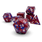 Gamers Guild AZ Norse Foundry Norse Foundry Aluminum Wondrous Dice - 7-Piece Set - Barbarians Rage Norse Foundry