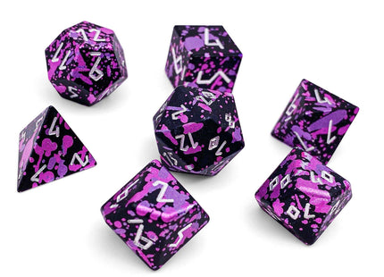 Gamers Guild AZ Norse Foundry Norse Foundry Aluminum Wondrous Dice - 7-Piece Set - Conqueror's Might Norse Foundry