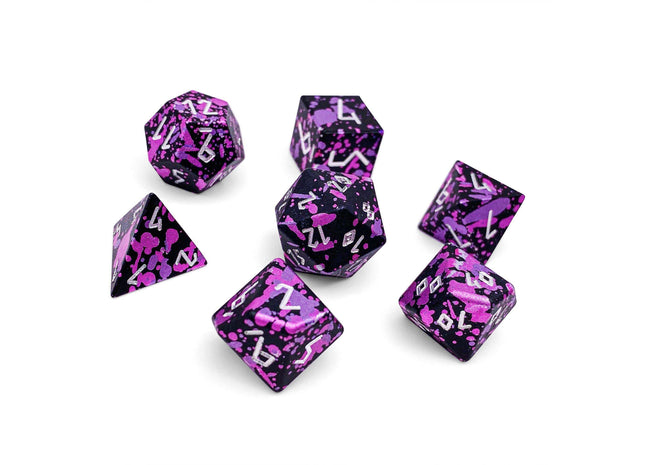 Gamers Guild AZ Norse Foundry Norse Foundry Aluminum Wondrous Dice - 7-Piece Set - Conqueror's Might Norse Foundry