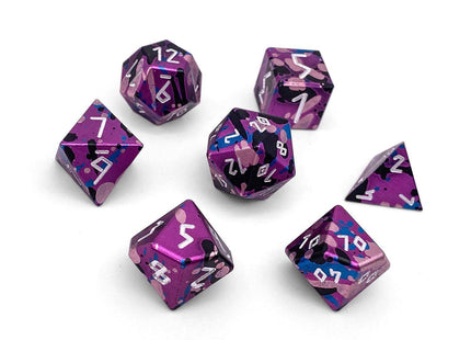 Gamers Guild AZ Norse Foundry Norse Foundry Aluminum Wondrous Dice - 7-Piece Set - Cosmic Horror Norse Foundry