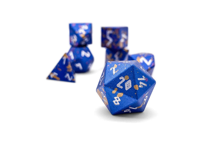 Gamers Guild AZ Norse Foundry Norse Foundry Aluminum Wondrous Dice - 7-Piece Set - Demon Queen Norse Foundry