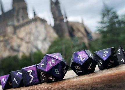 Gamers Guild AZ Norse Foundry Norse Foundry Aluminum Wondrous Dice - 7-Piece Set - Dracolich Norse Foundry