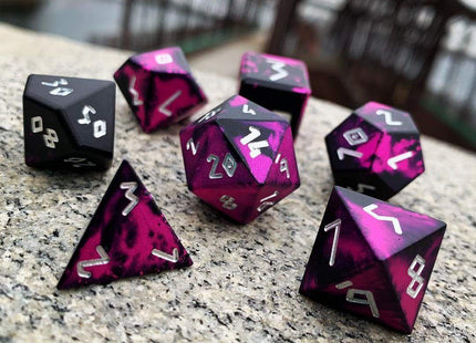 Gamers Guild AZ Norse Foundry Norse Foundry Aluminum Wondrous Dice - 7-Piece Set - Eldritch Norse Foundry