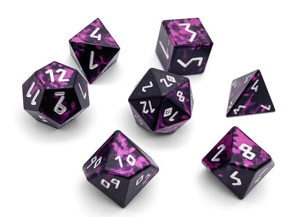 Gamers Guild AZ Norse Foundry Norse Foundry Aluminum Wondrous Dice - 7-Piece Set - Eldritch Norse Foundry