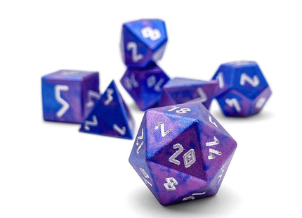 Gamers Guild AZ Norse Foundry Norse Foundry Aluminum Wondrous Dice - 7-Piece Set - Galactic Conquest Norse Foundry