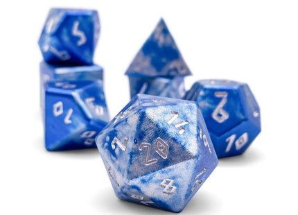 Gamers Guild AZ Norse Foundry Norse Foundry Aluminum Wondrous Dice - 7-Piece Set - Holy Smite Norse Foundry