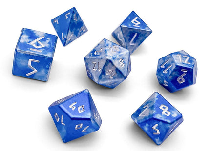 Gamers Guild AZ Norse Foundry Norse Foundry Aluminum Wondrous Dice - 7-Piece Set - Holy Smite Norse Foundry