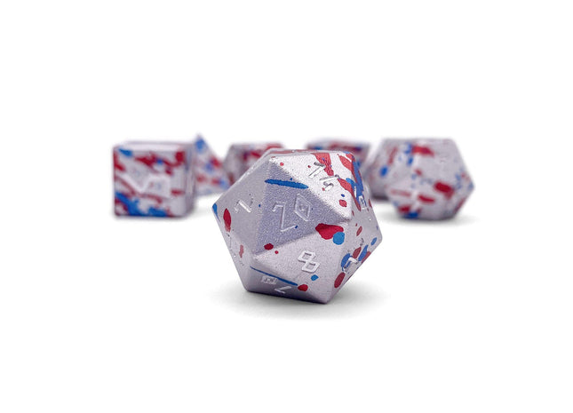 Gamers Guild AZ Norse Foundry Norse Foundry Aluminum Wondrous Dice - 7-Piece Set - Lancelot Norse Foundry