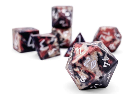 Gamers Guild AZ Norse Foundry Norse Foundry Aluminum Wondrous Dice - 7-Piece Set - Lich King Norse Foundry