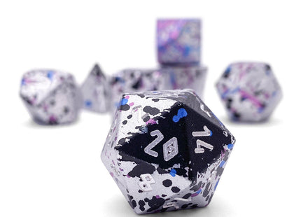 Gamers Guild AZ Norse Foundry Norse Foundry Aluminum Wondrous Dice - 7-Piece Set - Magic Missile Norse Foundry