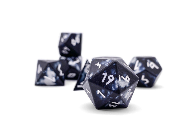 Gamers Guild AZ Norse Foundry Norse Foundry Aluminum Wondrous Dice - 7-Piece Set - Mummy Lord Norse Foundry