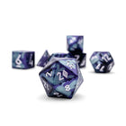 Gamers Guild AZ Norse Foundry Norse Foundry Aluminum Wondrous Dice - 7-Piece Set - Witches Cauldron Norse Foundry