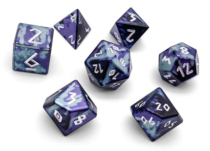 Gamers Guild AZ Norse Foundry Norse Foundry Aluminum Wondrous Dice - 7-Piece Set - Witches Cauldron Norse Foundry
