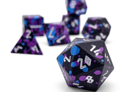 Gamers Guild AZ Norse Foundry Norse Foundry Aluminum Wondrous Dice - 7-Piece Set - Wizard Apprentice Norse Foundry