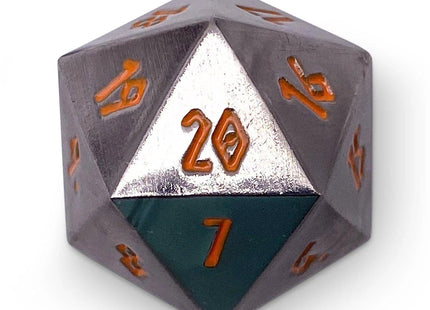 Gamers Guild AZ Norse Foundry Norse Foundry: Black Lava Metal Countdown Dice 25mm Norse Foundry