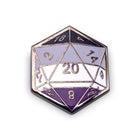 Gamers Guild AZ Norse Foundry Norse Foundry - D20 Asexual Pride Flag Pin Norse Foundry