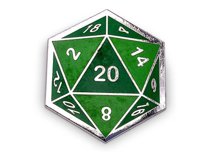 Gamers Guild AZ Norse Foundry Norse Foundry - D20 Green Pin Norse Foundry