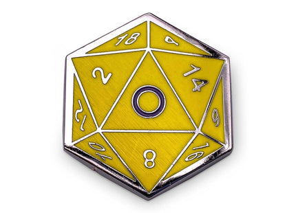 Gamers Guild AZ Norse Foundry Norse Foundry - D20 Intersex Pride Flag Pin Norse Foundry