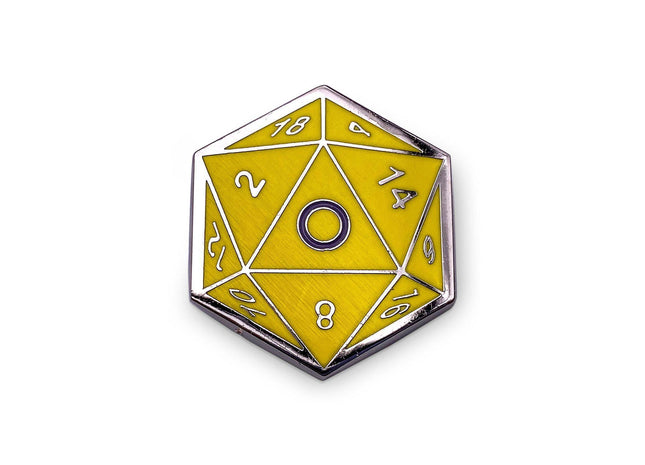 Gamers Guild AZ Norse Foundry Norse Foundry - D20 Intersex Pride Flag Pin Norse Foundry