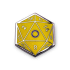 Gamers Guild AZ Norse Foundry Norse Foundry - D20 Intersex Pride Flag Pin Norse Foundry