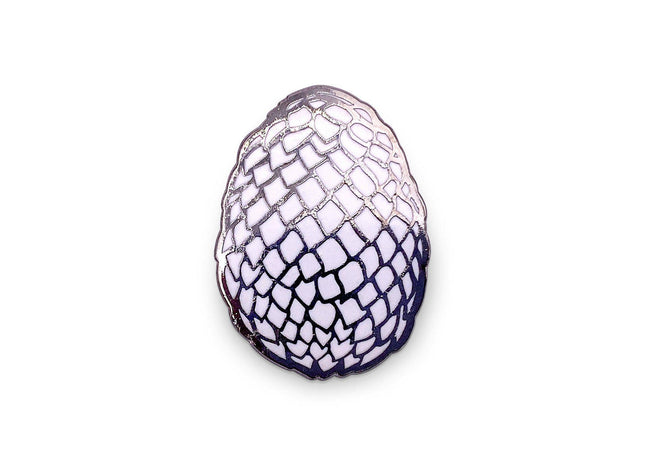 Gamers Guild AZ Norse Foundry Norse Foundry - Dragon Egg Metal Adventure Pin - White Norse Foundry