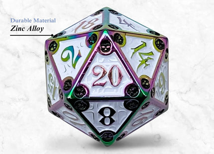 Gamers Guild AZ Norse Foundry Norse Foundry: Dungeon Delve Runestones - 25mm D20 - Bone Yard Norse Foundry